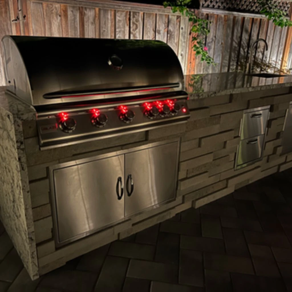 Outdoor kitchen project by Timberstone Landscape serving Northeast Atlanta