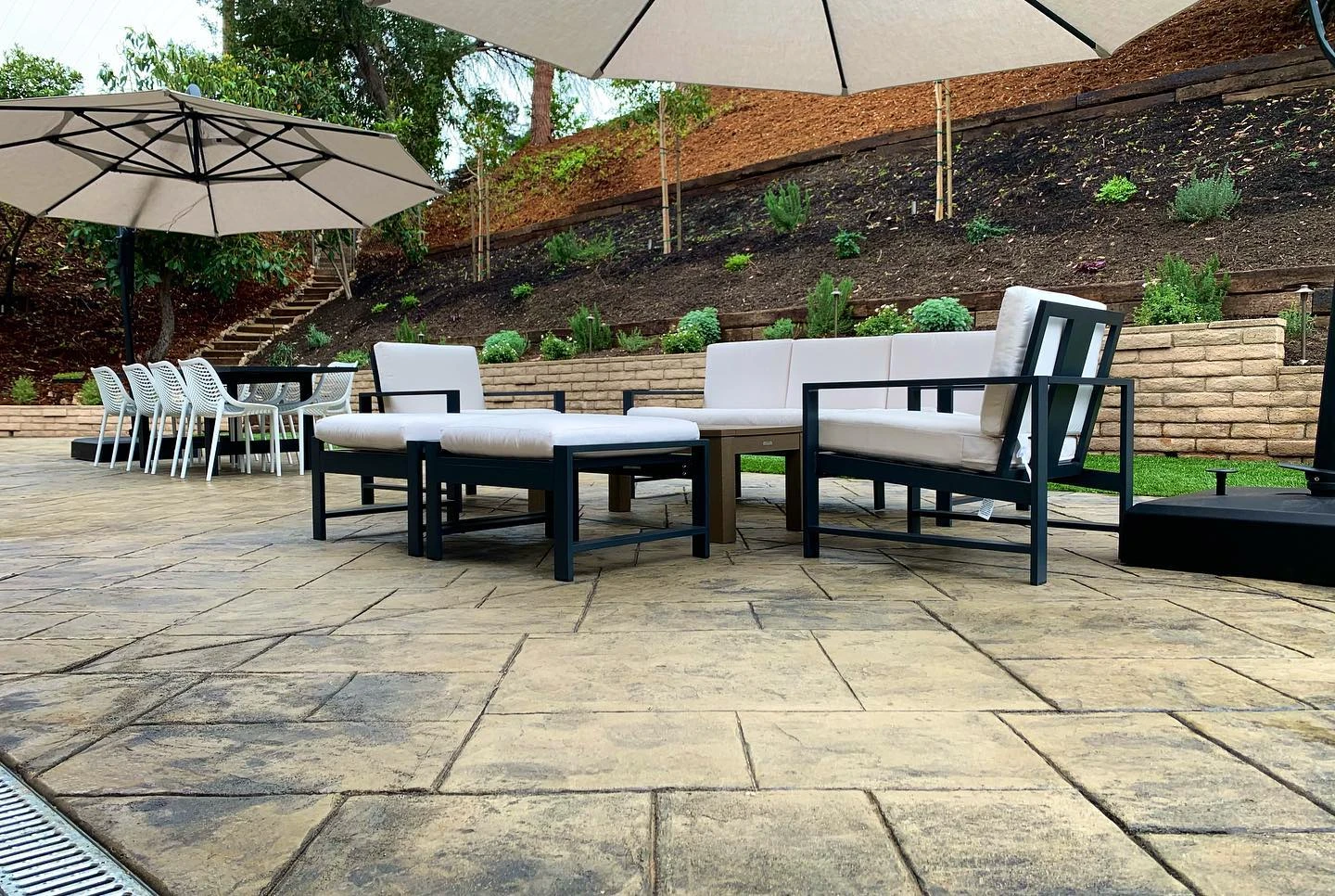 Completed paver project Monroe Georgia