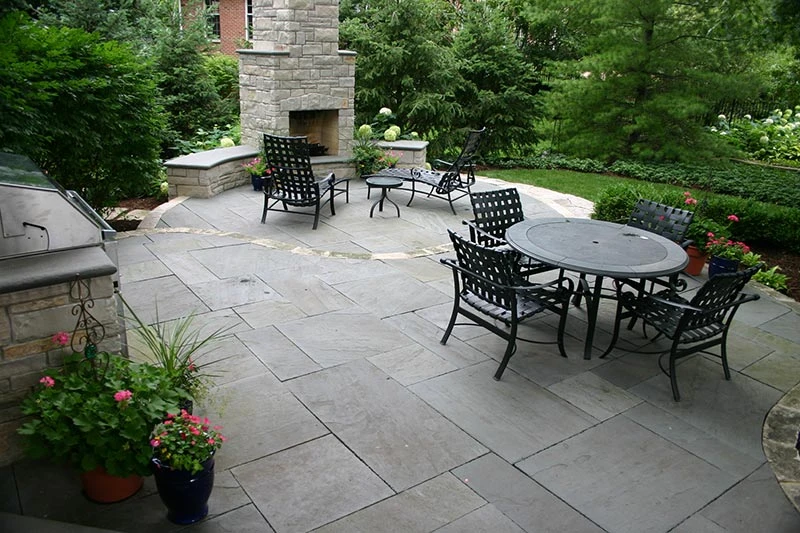 Paver base preparation and grading for Decatur GA outdoor project