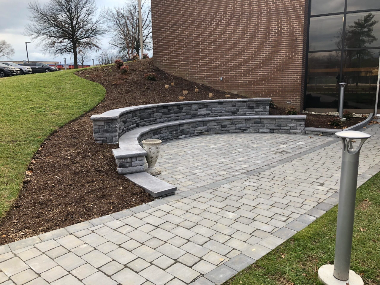 Techo-Bloc paver patio installation by Timberstone Landscape — transparent pricing for Georgia homeowners