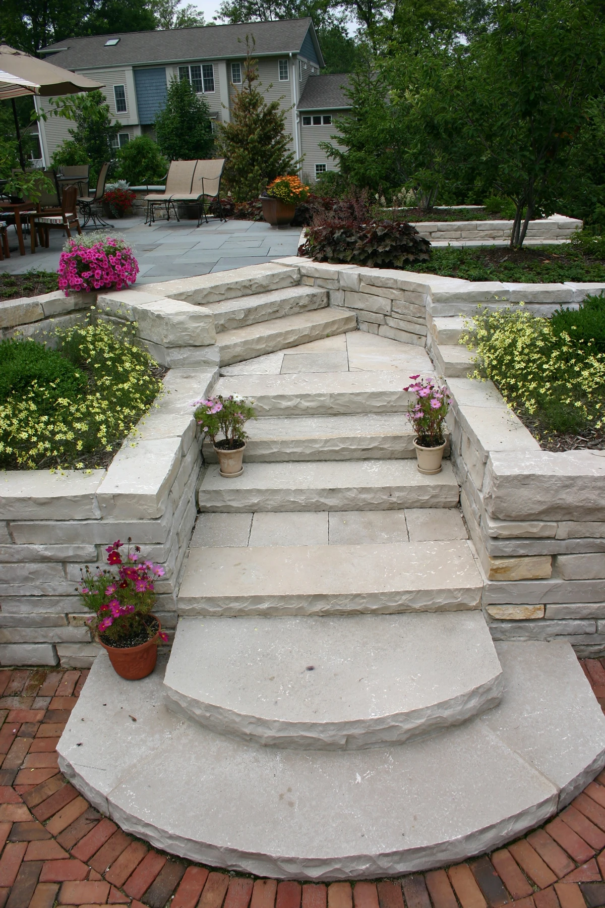 Paver patio Tucker Georgia completed project