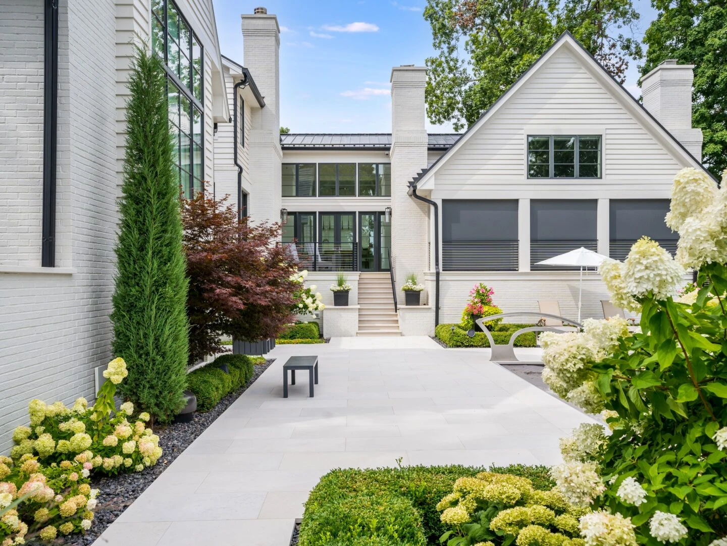 Completed paver patio project by Timberstone Landscape serving Braselton and Hall County