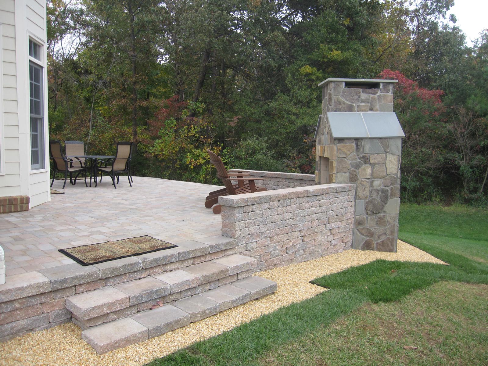 Timberstone Landscape hardscaping project serving Cumming and Forsyth County